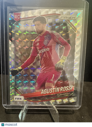 2025 Panini Prizm FIFA Soccer Agustín Rossi #54 Silver RC