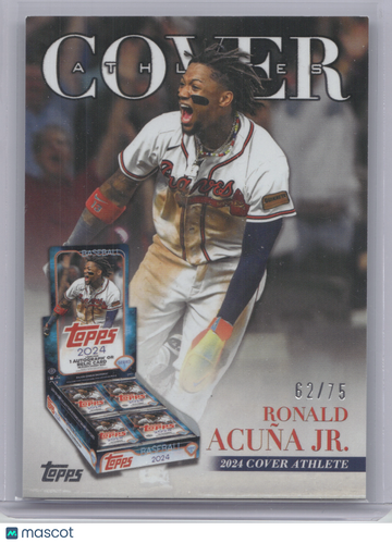 2026 Topps Cover Athlete Ronald Acuña Jr. #CA-4 /75
