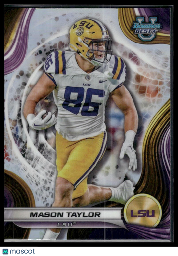 2024 Bowman University Best Mason Taylor #22 Refractor