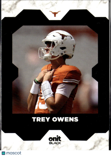 2025 ONIT Black Trey Owens #B-55 /1