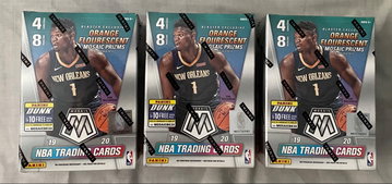 3X 2019-20 Mosaic Basketball Blaster Boxes