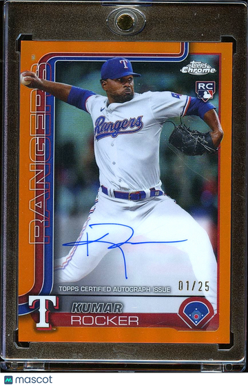 2025 Topps Chrome Kumar Rocker Rookie Topps