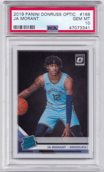 Ja Morant 2019 Optic PSA 10 