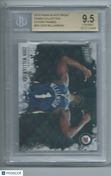 2019 Panini Black Friday Panini Collection Future Frames Zion Williamson #ZW BGS 9.5