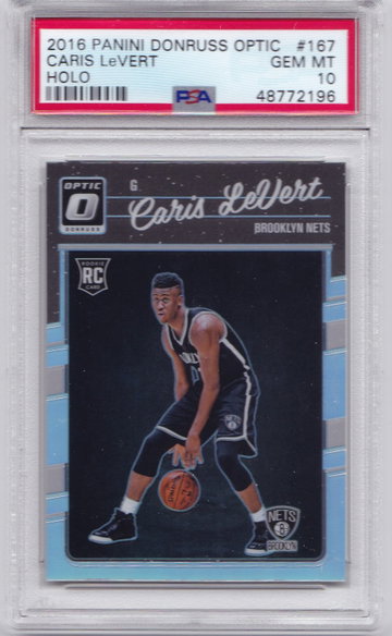 2016 Caris LeVert Optic Holo PSA 10