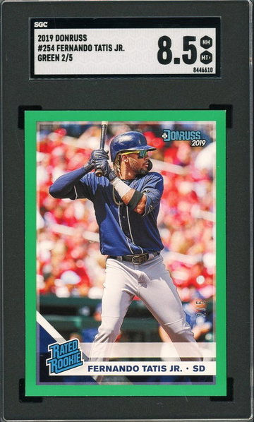Fernando Tatis Jr. Rookie Green 2/5
