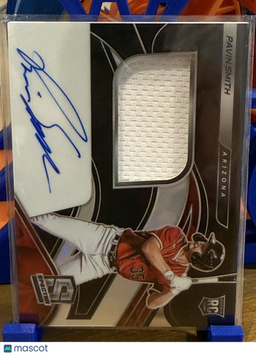 2021 Panini Spectra Pavin Smith #161 Spectra Rookie Jersey Autographs SN MEM AU