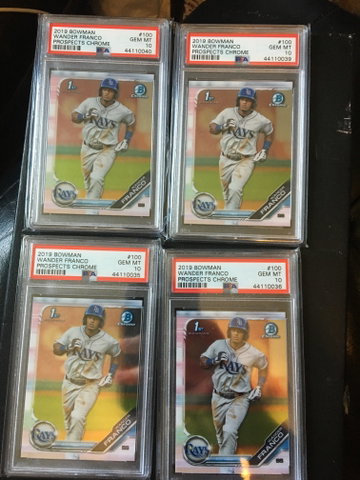 Wander Franco (serial numbers may not match as I have many)