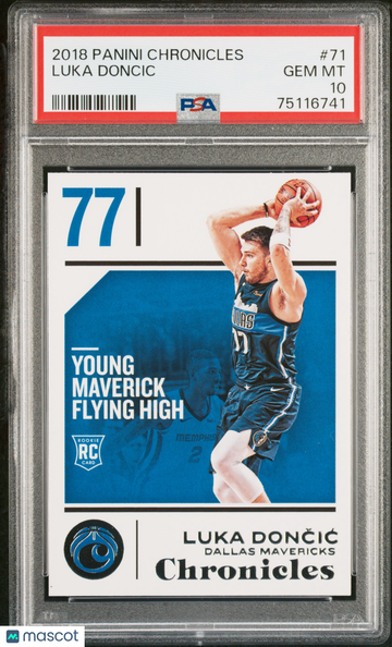 2018 Panini Chronicles Luka Doncic #71 RC PSA 10