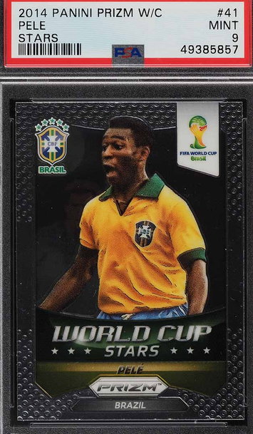 Pele 2014 Prizm PSA 9