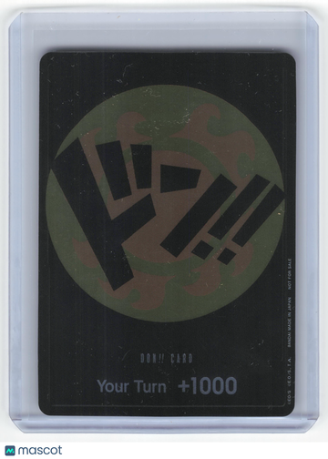 Don!! Card (Bronze) Holo Promo Near Mint Near Mint