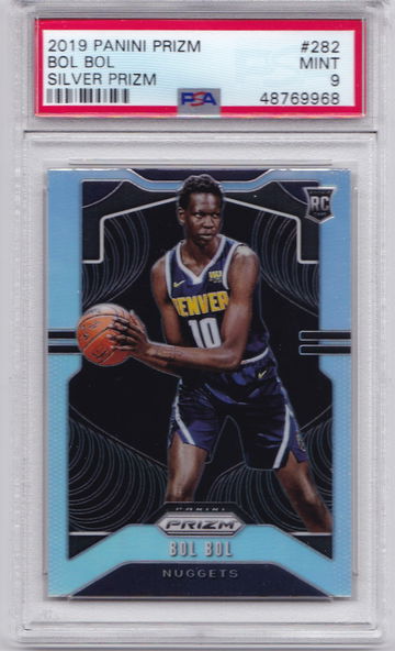 Bol Bol 2019 Prizm Silver PSA 9