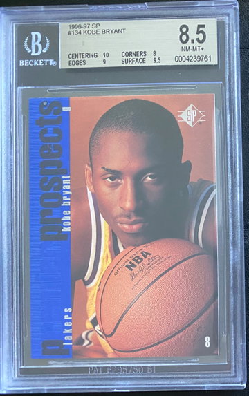 1996-97 SP #134 Kobe Bryant