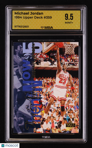 1994 Upper Deck Michael Jordan #359 MBA 9.5