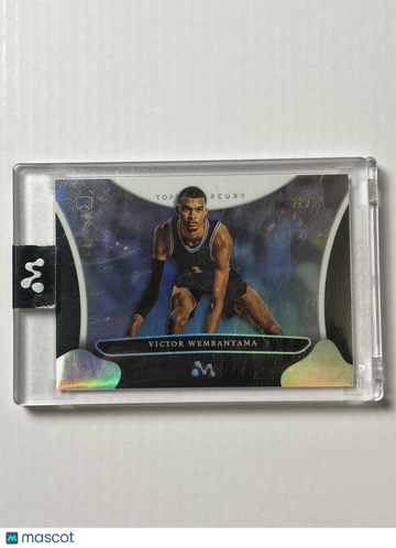 2023-24 Topps Mercury Wembanyama #16 Refractor 28/99 Near Mint Rookie Spurs Basketball Card
