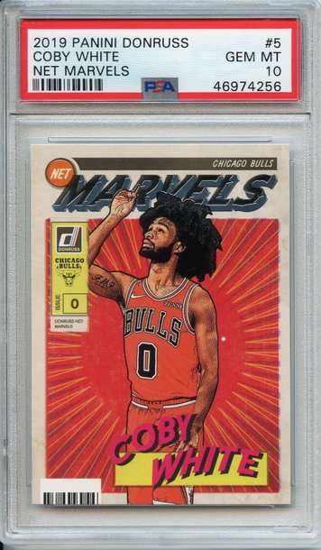 Coby White Marvels PSA 10