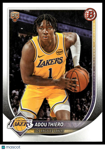 2025-26 Bowman Adou Thiero #36 RC