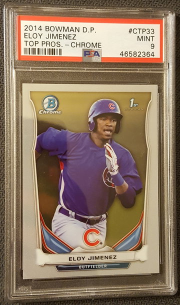 2014 Bowman Chrome Eloy Jimenez PSA 9