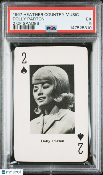 Dolly Parton 1967 Heather Country Music PSA 5