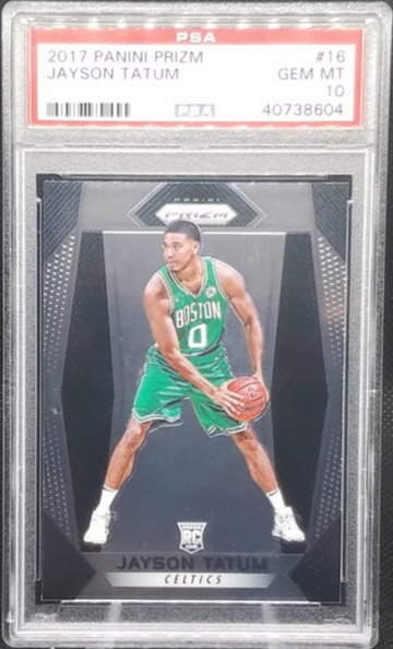 Jayson Tatum 2017 Panini Prizm RC Rookie # 16 PSA Gem Mint 10