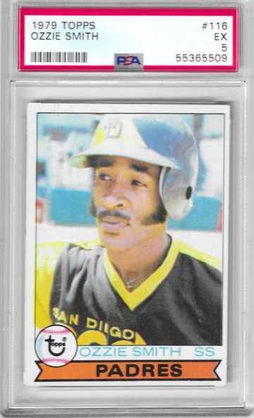 1979 Topps Ozzie Smith PSA 5