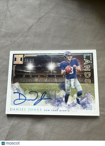 2019 Panini Impeccable Daniel Jones Rookie