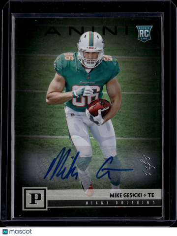 2018 Panini Football Mike Gesicki #356 RC