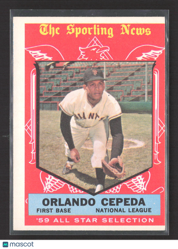 1959 Topps Orlando Cepeda #553