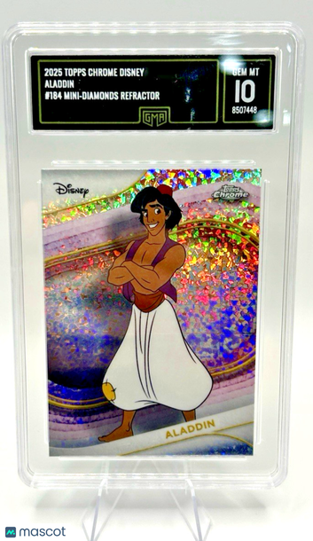 2025 Topps Chrome Disney Parallel/Variety #184 GMA 10