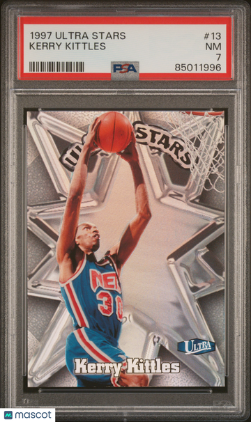 Kerry Kittles 1997 Ultra Stars #13- PSA 7