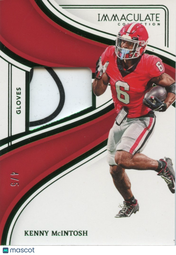 2023 Kenny McIntosh Patch Rookie Panini Authentic