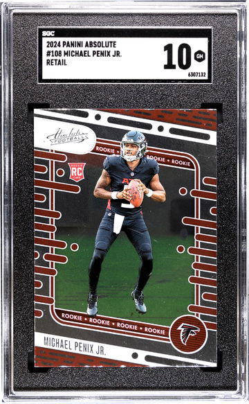 2024 Panini Absolute #108 Michael Penix Jr. Retail SGC 10
