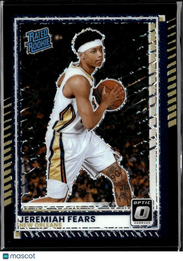 Jeremiah Fears 2025 Panini Donruss Optic Prizm New Orleans