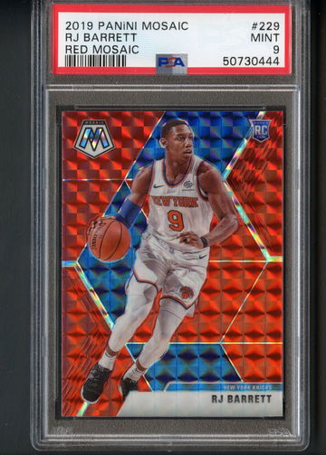 2019 PANINI RED MOSAIC RJ BARRETT 2019 #229 Rookie RC SP Hobby
