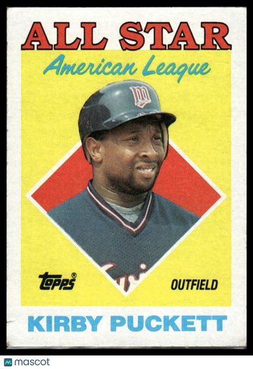 1988 Topps Kirby Puckett #391