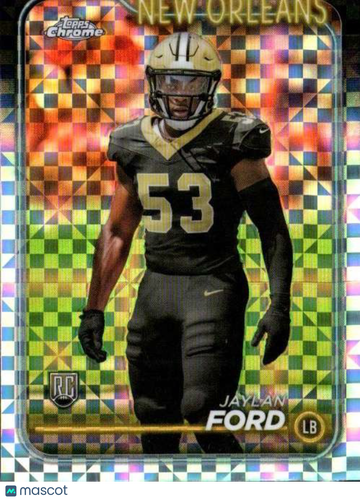 2024 Topps Chrome - Prism Refractor Jaylan Ford #269
