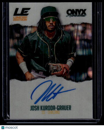 2025 Onyx Rips Josh Kuroda-Grauer #LEB-JOKU Limited Edition Autographs SN AU