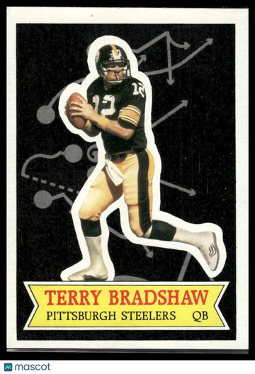 1984 Topps Terry Bradshaw #11 1984 NFL Football Stars Collector's Edition (Glossy Send-Ins)