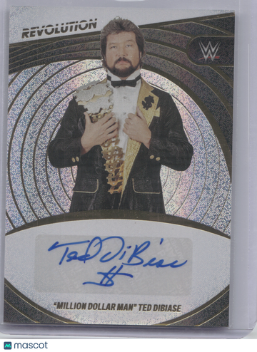 2023 Panini Revolution WWE "Million Dollar Man" Ted DiBiase #AG-MDM Autograph