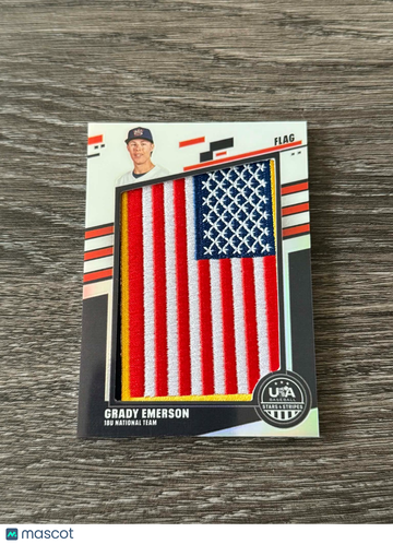 2026 Panini Prizm Grady Emerson Prizm Limited Edition Short Print Parallel/Variety Rookie Memorabilia Exclusive Insert