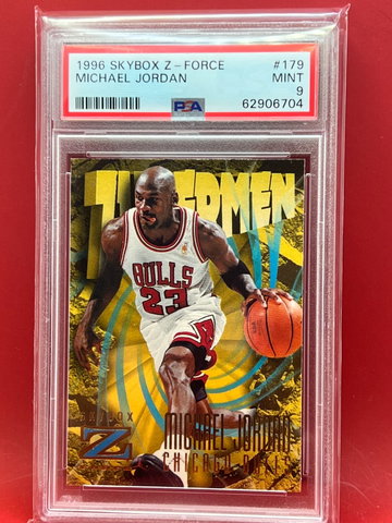 1996 1996 SKYBOX Z - FORCE MICHAEL JORDAN #179  PSA 9