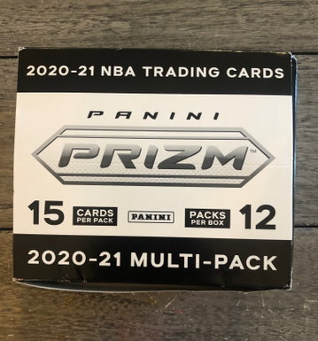 2020-21 Panini NBA Prizm Cello Box - Multi-Pack - 12 packs - basketball
