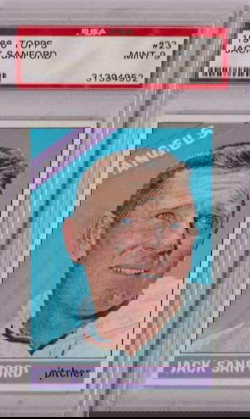 1966 Topps Jack Sanford #23 PSA 9 P1224