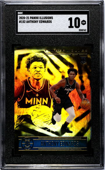 2020-21 Panini Illusions #152 Anthony Edwards SGC 10