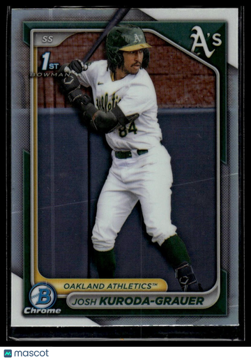 2024 Bowman Draft Josh Kuroda-Grauer #BDC-54 Chrome Refractor