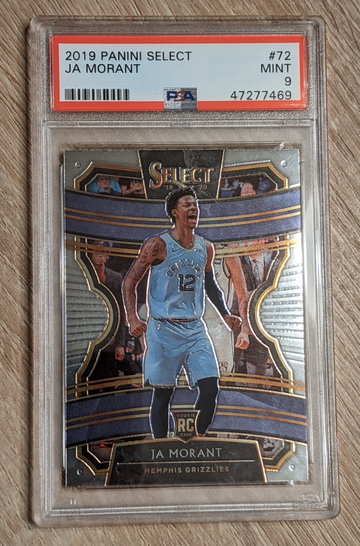 Ja Morant 2019 Select #72 PSA 9