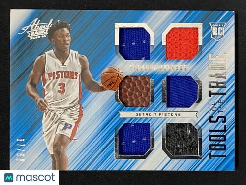 2015-16 Panini Absolute Stanley Johnson Tools of The Trade Patch RC /60