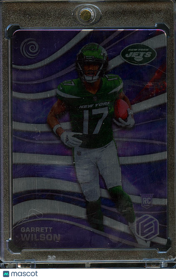 2022 Panini Elements Football Garrett Wilson #WI-17 Purple RC