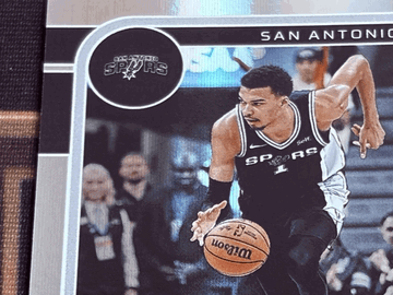 2024-25 Hoops Victor Wembanyama #165 Premium Box Set SN