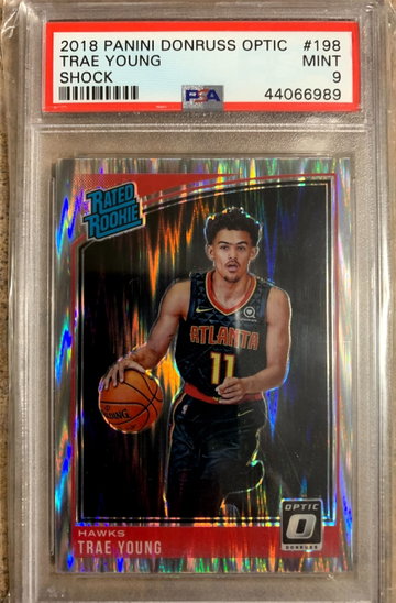 2018 Opitc Shock Trae Young PSA 9